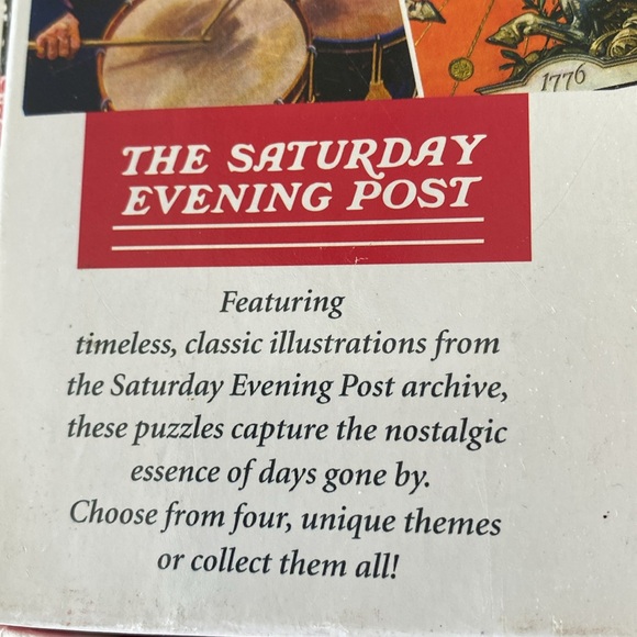 The Saturday Evening Post Patriotic 1000 Piece Mega Puzzles - Picture 6 of 8